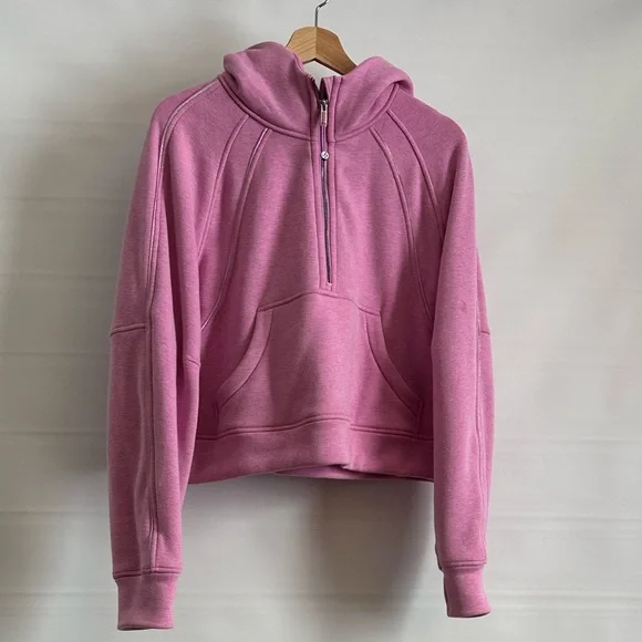 Lululemon Athletica Magenta Half-Zip Jacket - Picture 5 of 5